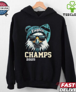 Eagles Bird Sunglasses Champs 2025 shirt