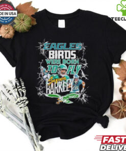 Eagles Birds Were Born To Fly Saquon Barkley Shirt