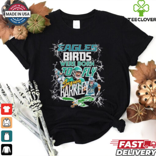 Eagles Birds Were Born To Fly Saquon Barkley Shirt