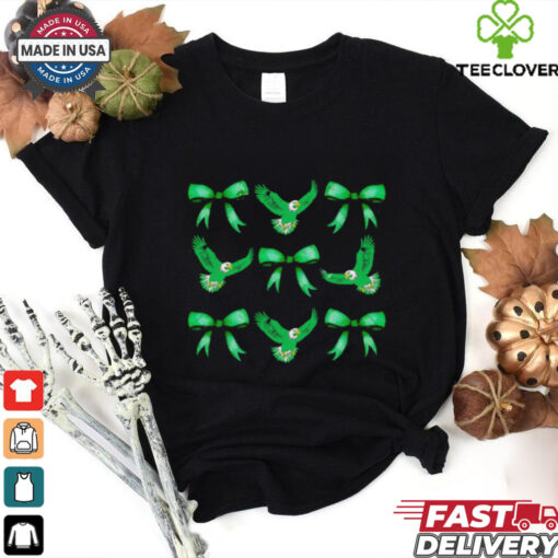Eagles Coquette Bow Green Bows Eagles Bird Eagles Football 2025 shirt