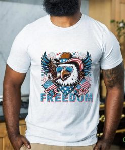 Eagles Cowboy Freedom Us Flag 4th Of July 2024 Shirt
