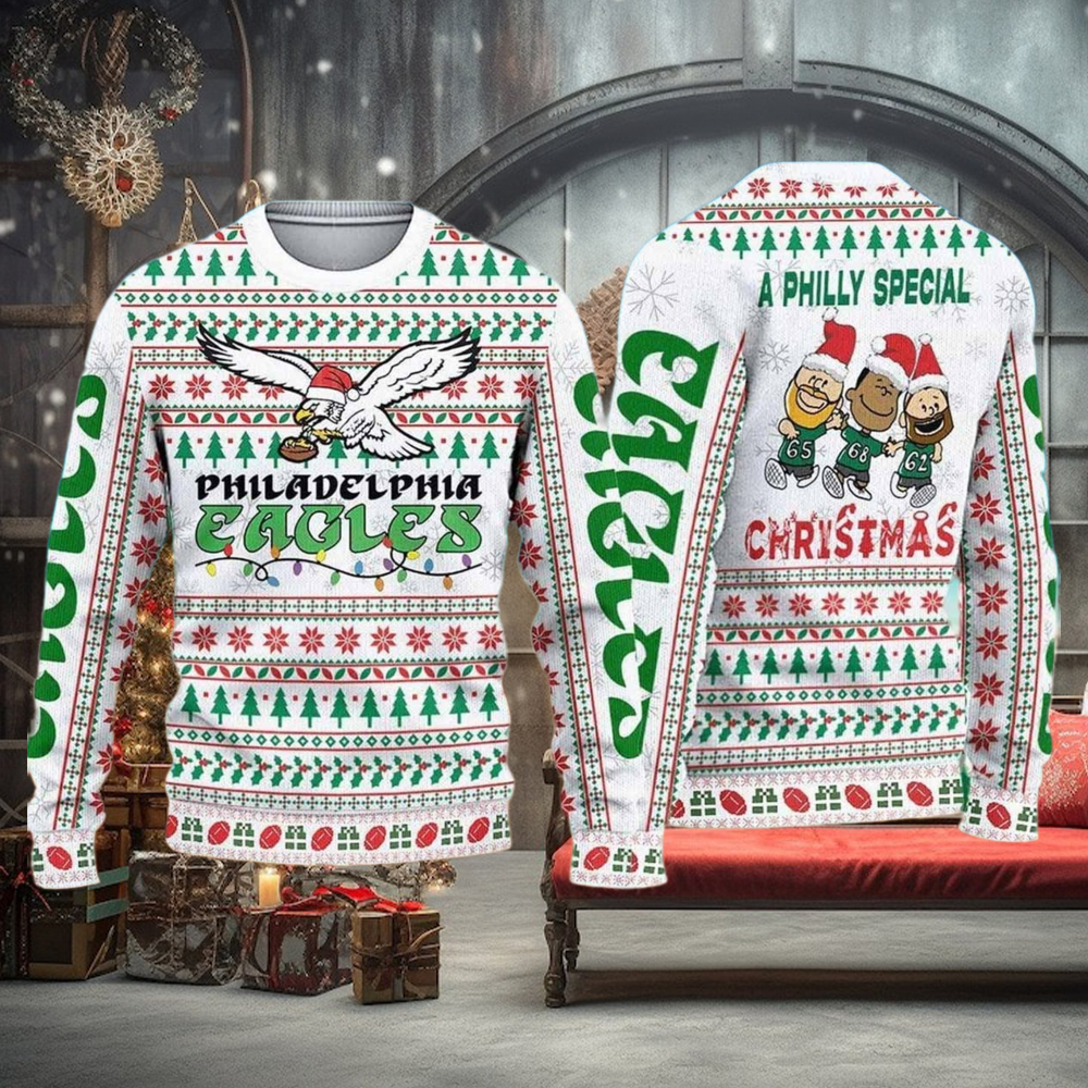 Eagles Football A Philly Special Christmas Ugly Sweater Eagles Football A Philly Special Christmas Ugly Sweater