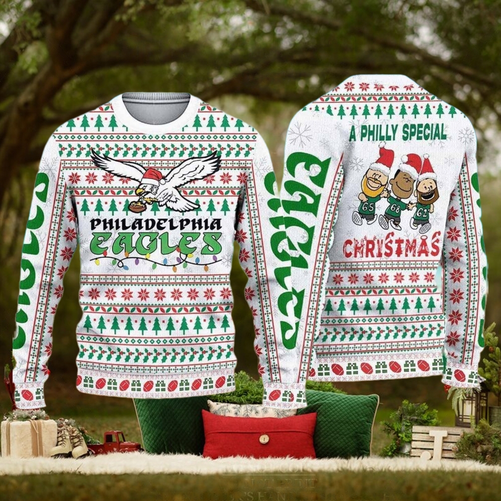 Eagles Football A Philly Special Christmas Ugly Sweater Eagles Football A Philly Special Christmas Ugly Sweater