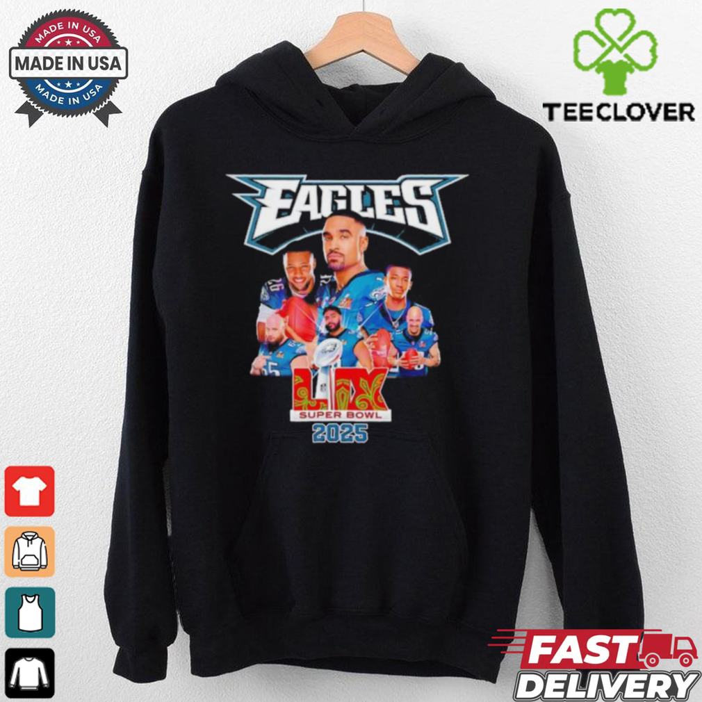 Eagles Football Lix Super Bowl 2025 Champions Team shirt Eagles Football Lix Super Bowl 2025 Champions Team shirt