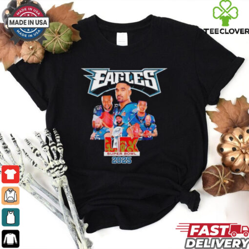 Eagles Football Lix Super Bowl 2025 Champions Team shirt