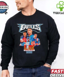 Eagles Football Lix Super Bowl 2025 Champions Team shirt