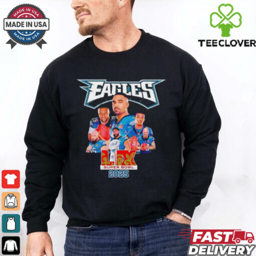 Eagles Football Lix Super Bowl 2025 Champions Team shirt