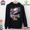 Philadelphia Eagles 2025 Super Bowl LIX champions team players city skyline shirt