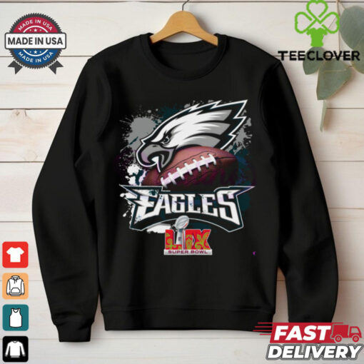 Eagles Football Logo Super Bowl Lix shirt