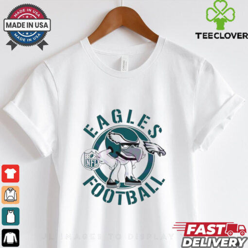 Eagles Football Nfl Rush Zone Cartoon Character Shirt