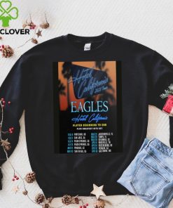 Eagles Hotel California 2023 Tour Schesdule shirt