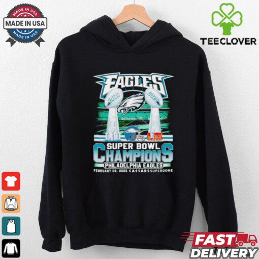 Eagles Super Bowl Champions Philadelphia Eagles trophies shirt