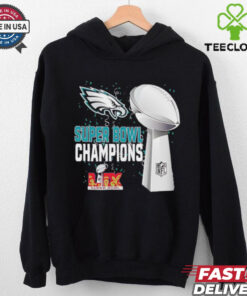 Eagles Super Bowl LIX Champions trophy shirt