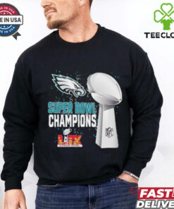 Eagles Super Bowl LIX Champions trophy shirt