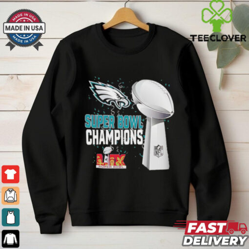 Eagles Super Bowl LIX Champions trophy shirt