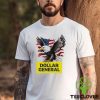 Eagles With Dollar General American Flag Shirt