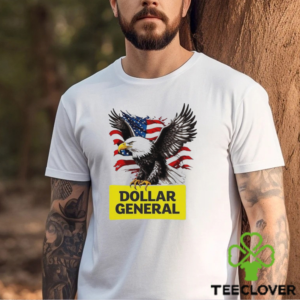 Eagles With Dollar General American Flag Shirt Eagles With Dollar General American Flag Shirt
