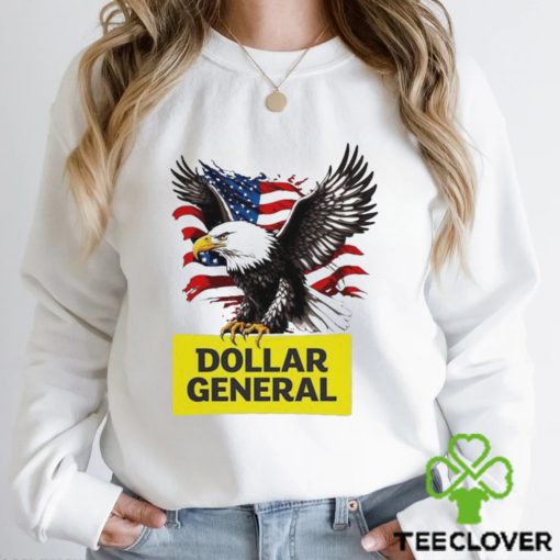 Eagles With Dollar General American Flag Shirt