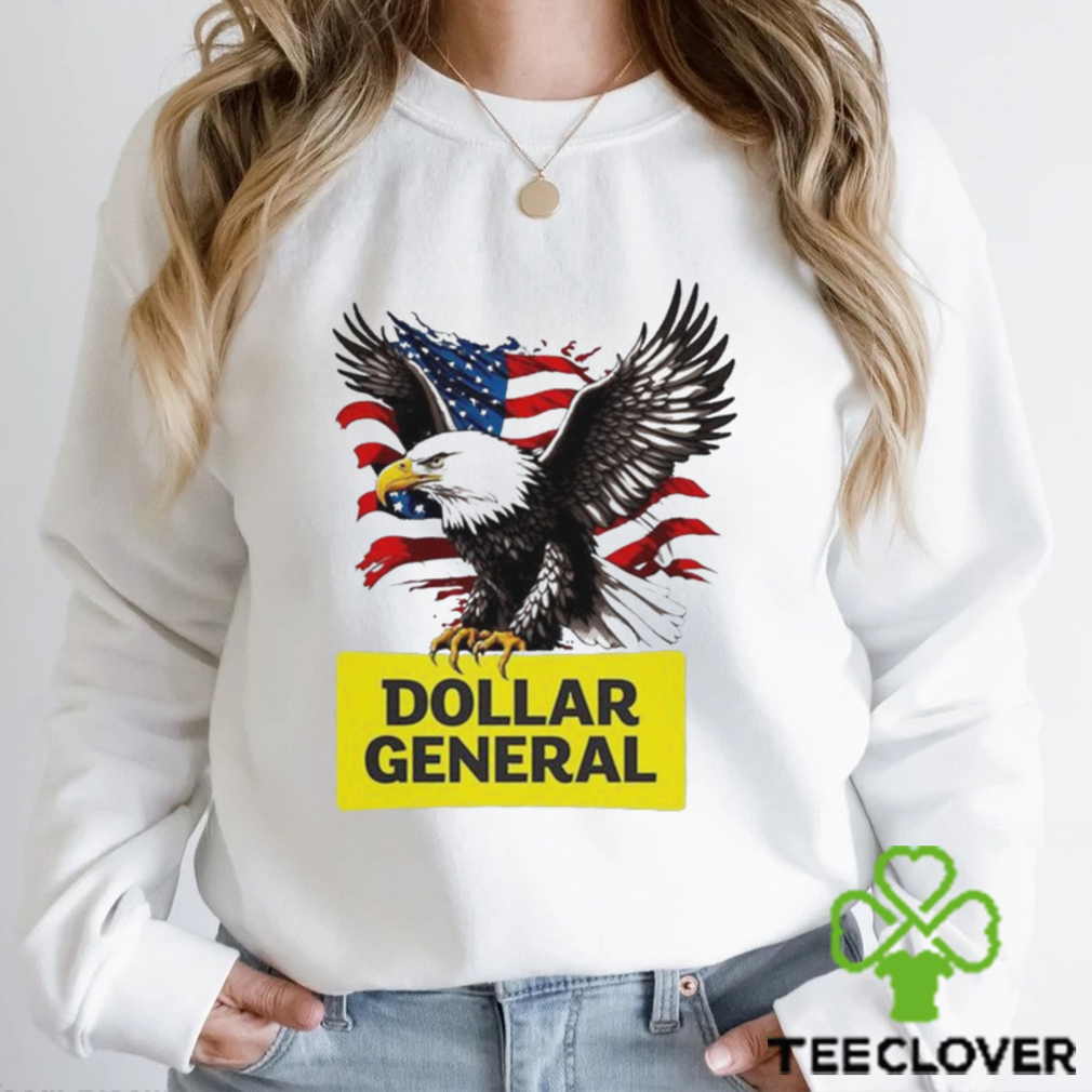 Eagles With Dollar General American Flag Shirt Eagles With Dollar General American Flag Shirt