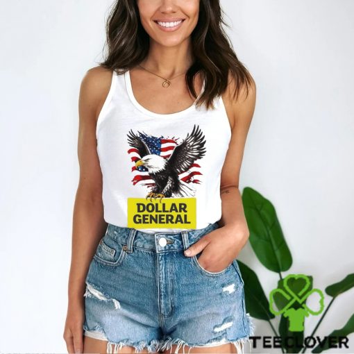 Eagles With Dollar General American Flag Shirt