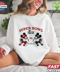 Eagles vs Chiefs Mickey Mouse Super Bowl LIX 2025 shirt