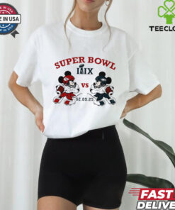 Eagles vs Chiefs Mickey Mouse Super Bowl LIX 2025 shirt