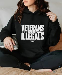 Eaglesixgear Veterans Before Illegals Shirt