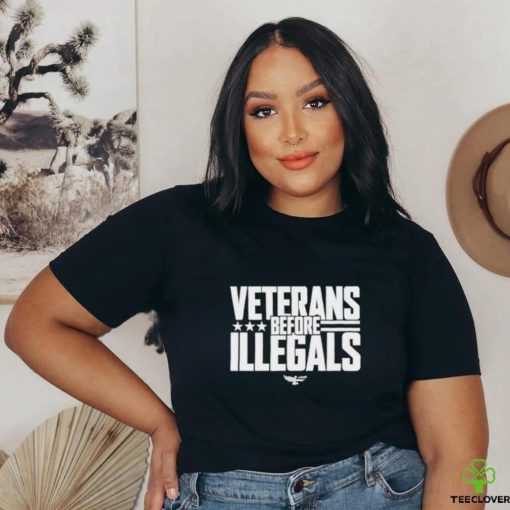 Eaglesixgear Veterans Before Illegals Shirt