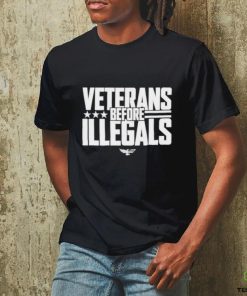 Eaglesixgear Veterans Before Illegals Shirt