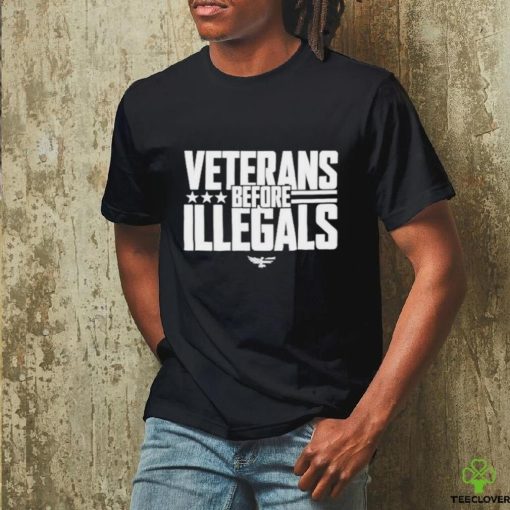 Eaglesixgear Veterans Before Illegals Shirt