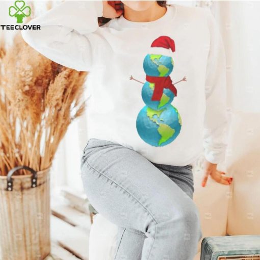Earth Snowman Shirt