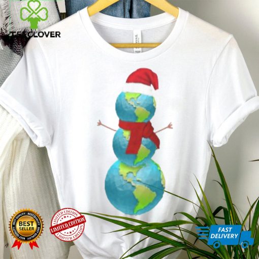 Earth Snowman Shirt