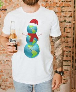 Earth Snowman Shirt