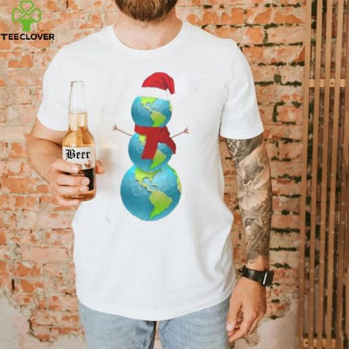 Earth Snowman Shirt