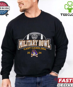 East Carolina Pirates Military Bowl 2024 shirt