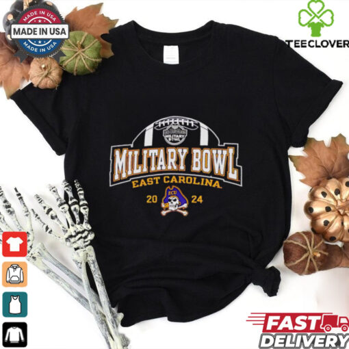 East Carolina Pirates Military Bowl 2024 shirt