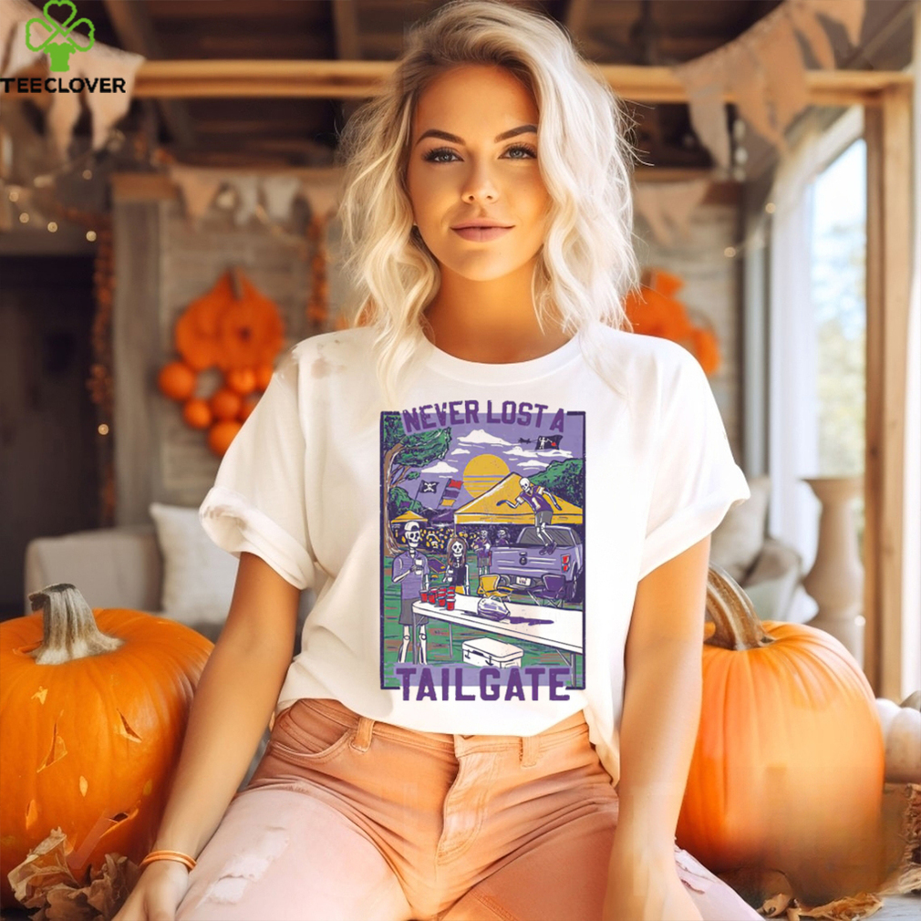 East Carolina Pirates never lost a tailgate shirt East Carolina Pirates never lost a tailgate shirt
