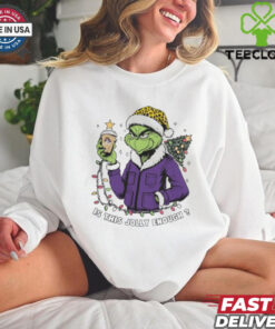 East Carolina Pirates x Santa Grinch Is This Jolly Enough Merry Christmas Shirt