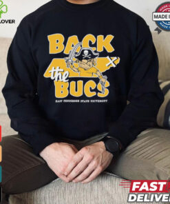 East Tennessee State Buccaneers football back the bucs shirt