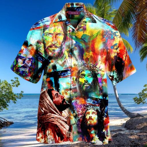 Easter Christians Colorful Art Hawaiian Shirt