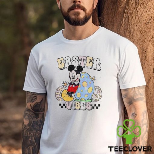 Easter Vibes Magical Castle Mickey Shirt