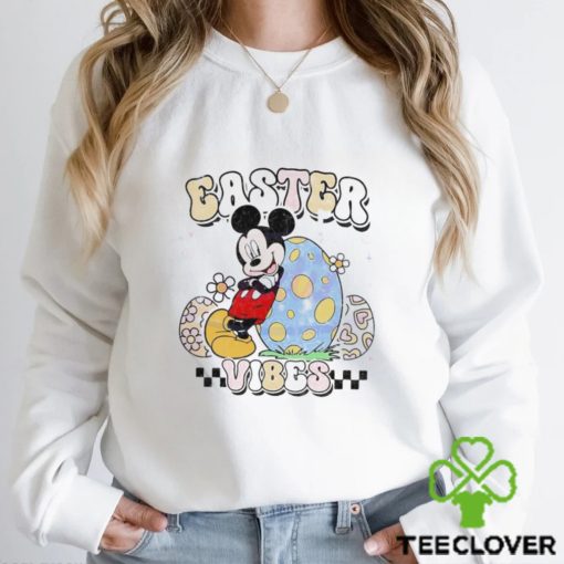 Easter Vibes Magical Castle Mickey Shirt