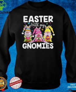 Easter With My Gnomies Bunny Ears Egg Hunting Happy Easter T Shirt B09T3MLFQH