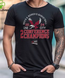 Eastern Washington Eagles One City 2 Conference Champions Men's & Women's Basketall Tee hoodie, sweater, longsleeve, shirt v-neck, t-shirt