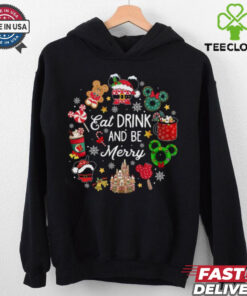 Eat Drink And Be Merry Xmas T Shirt