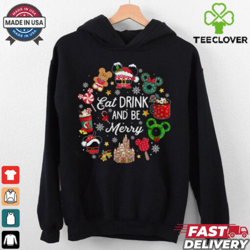 Eat Drink And Be Merry Xmas T Shirt