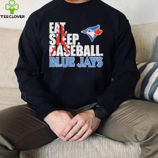 Eat Sleep Baseball Blue Jays T Shirt