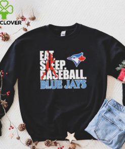 Eat Sleep Baseball Blue Jays T Shirt