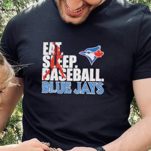 Eat Sleep Baseball Blue Jays T Shirt