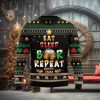 Dachshund Red Truck Ugly Sweater For Christmas